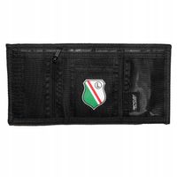 Legia Warszawa czarny portfel dziecięcy