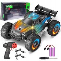 ZDALNIE STEROWANY MONSTER TRUCK MOCNY SILNIK PODŚWIETLENIE LED