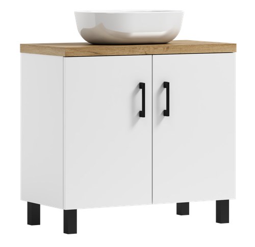 ZESTAW  MEBLI  LAZIENKOWYCH 60 szafka umywalka słupek w. (W3) + BLANCO na Arena.pl