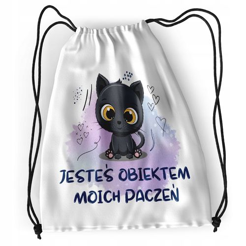 Plecak Kotki Kotek Szkolny Worek Torba Z Nadrukiem Ze Zdjęciem na Arena.pl