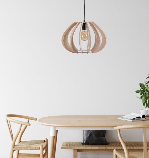 Lampa wisząca 1xE27 NORA NATURAL 642 zdjęcie 4