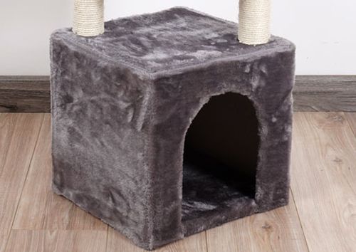 Drapak drzewko wieża dla kota duży domek budka legowisko słupek mysz walec na Arena.pl