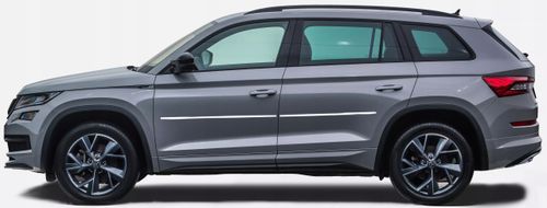 Skoda KODIAQ - Chromowane Listwy Boczne na Drzwi | Luksus i Ochrona! w2 na Arena.pl