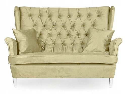 Zestaw wypoczynkowy mebli uszak Gaja sofa fotele skandynawskie na Arena.pl