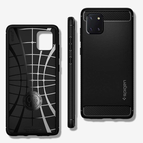 Etui Spigen Rugged Armor Galaxy Note 10 Lite Matte Black na Arena.pl