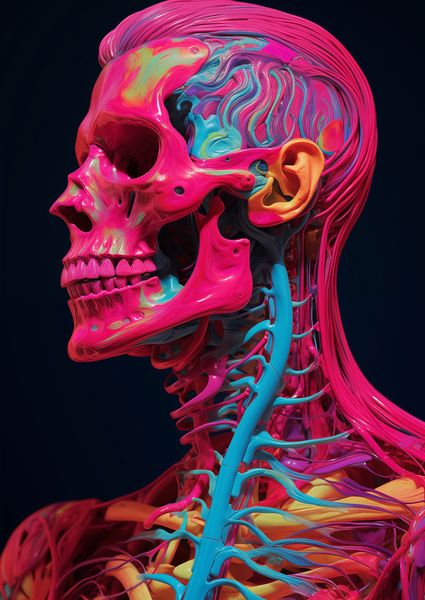 Plakat 42x59,4cm Anatomia Koloru zdjęcie 1
