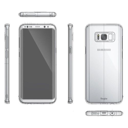 Etui Ringke Slim do Samsung Galaxy S8 białe na Arena.pl