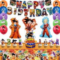 Zestaw Balony Zestaw Dekoracji na Przyjęcie Dragon ball