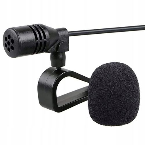 MIKROFON DO RADIA/GPS/DVD SAMOCHODOWY Z KLIPSEM/TAŚMA WTYK 2,5mm KABEL 3 m na Arena.pl