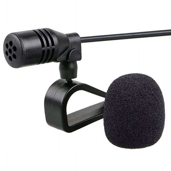 MIKROFON DO RADIA/GPS/DVD SAMOCHODOWY Z KLIPSEM/TAŚMA WTYK 2,5mm KABEL 3 m zdjęcie 7