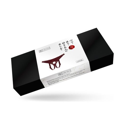 uprząż wine red strap-on harness liebe seele na Arena.pl