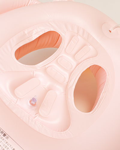 Dmuchany Pontonik Z Siedziskiem Różowe Koło Z Pistoletem Do Pływania Dla na Arena.pl