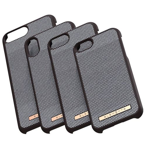 Materiałowe etui iPhone 8 Plus 7 Plus 6s Plus 6 Plus (Dark Brown na Arena.pl