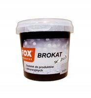 FOX DECORATOR BROKAT DO FARBY TYNKU LAKIERU W ŻELU SREBRNY 200 G
