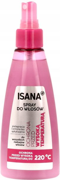 ISANA SPRAY DO WŁOSÓW TERMOOCHRONNY 150 ML zdjęcie 1