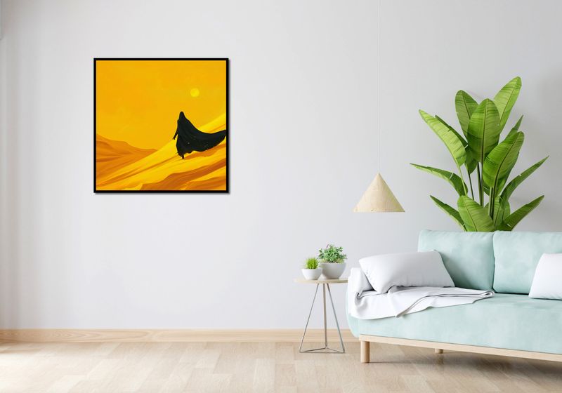 Plakat 80x80cm Pustynia Wzywa zdjęcie 4