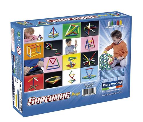 Klocki Supermag Magnetyczne Maxi Classic 22 na Arena.pl