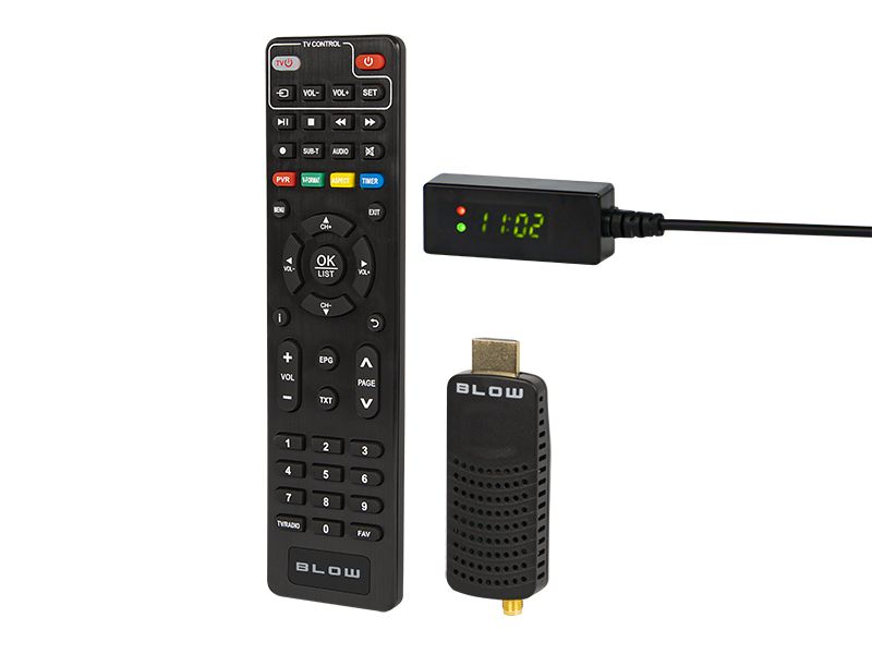 Dekoder tuner DVB-T2 BLOW 7000FHD MINI zdjęcie 1