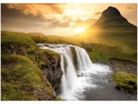 50X70CM ISLANDZKI KRAJOBRAZ OBRAZ POKOJU DREWNINE