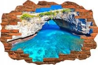 FOTOTAPETA 3D naklejka samoprzylepna widok dziura