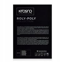 KROSNO Roly-Poly BUJANA karafka do whisky wódki