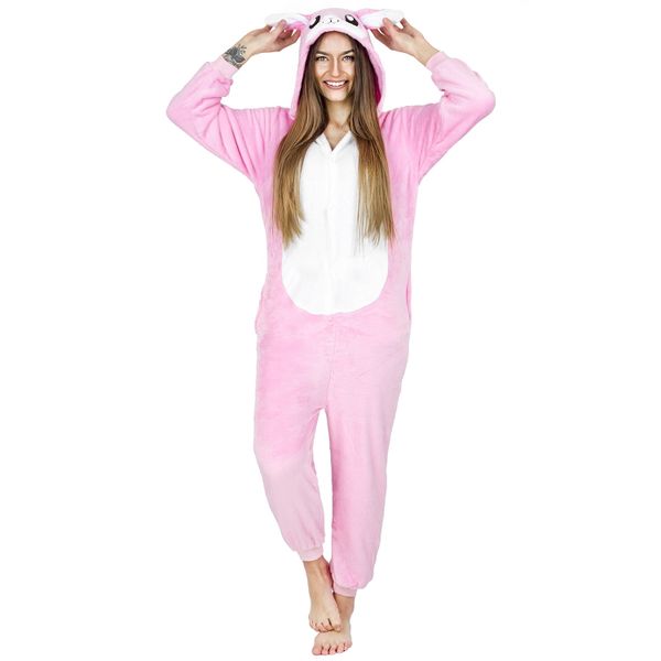 Królik Kigurumi Onesie dres piżama kombinezon L zdjęcie 2