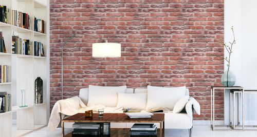 Tapeta Stara Czerwona Cegła na Arena.pl