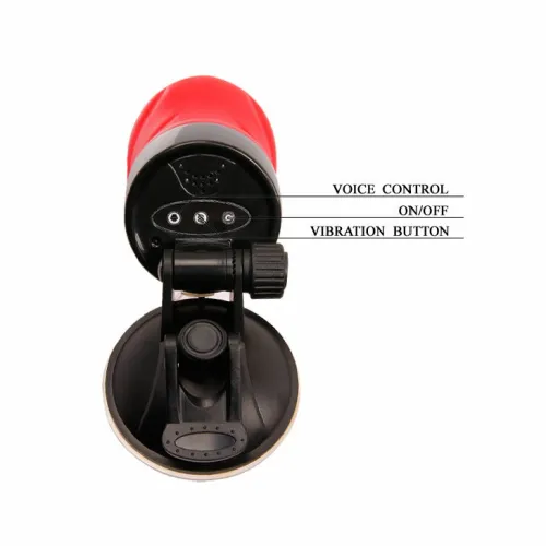 crazy bull model voice - intymna maszyna z podstawą i 12 trybami wibracji na Arena.pl