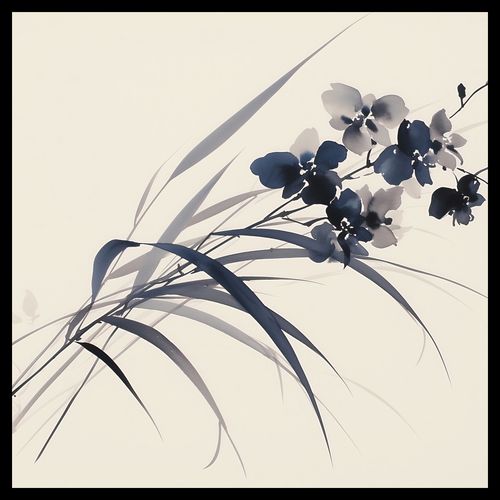 Plakat 60x60cm Orchidea w Sepii na Arena.pl