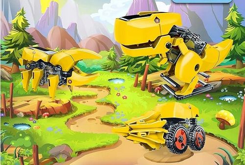 Robot solarny interaktywny 3w1 3 roboty zasilany słońcem edukacyjny na Arena.pl
