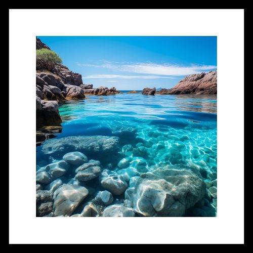 Plakat 30x30cm Krystaliczna Woda na Arena.pl