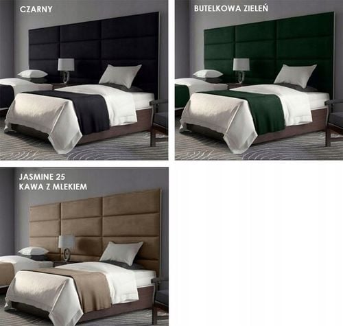 60X40 PANELE ŚCIENNE TAPICEROWANE WEZGŁOWIE WELUR KING VELVET na Arena.pl