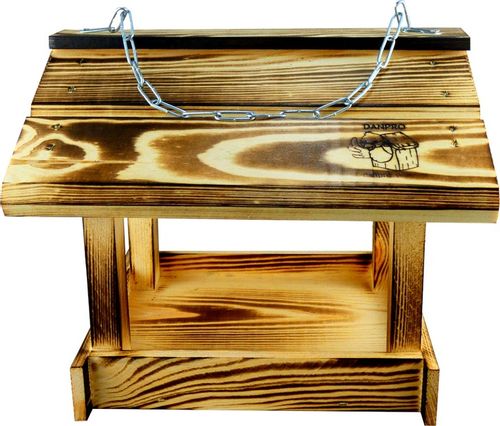 Karmnik dla ptaków domek budka drewniany na Arena.pl