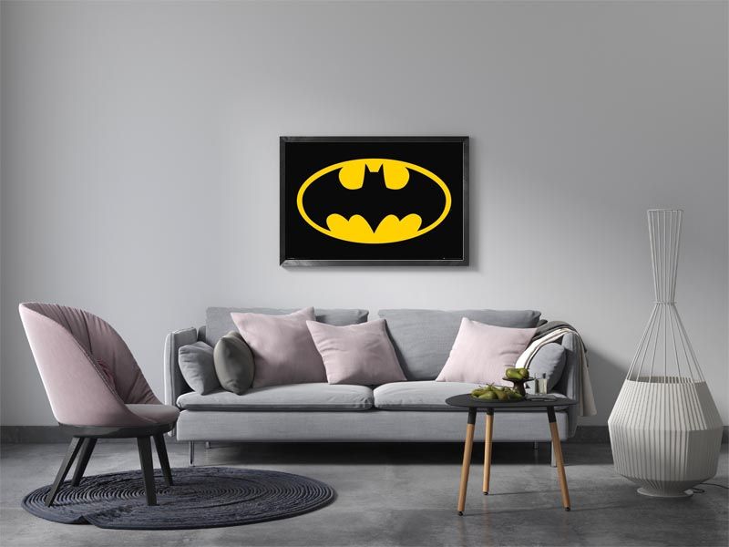 Batman Klasyczne Logo - plakat 91,5x61 cm zdjęcie 2