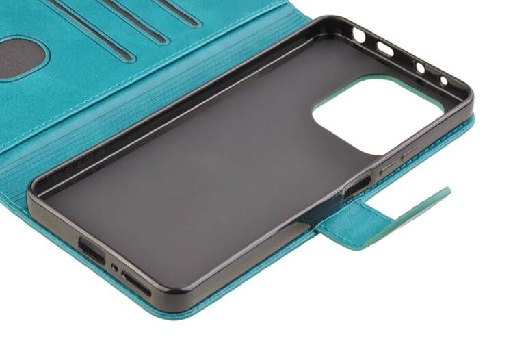 Etui portfel Wallet do Xiaomi Redmi Note 13 4G zielony zdjęcie 5