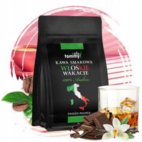 Kawa ziarnista smakowa Włoskie Wakacje 250g 100% Arabica Świeżo Palona