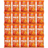 Lay's Max Lays Karbowane Chipsy paprykowe 40 g x 20 sztuk