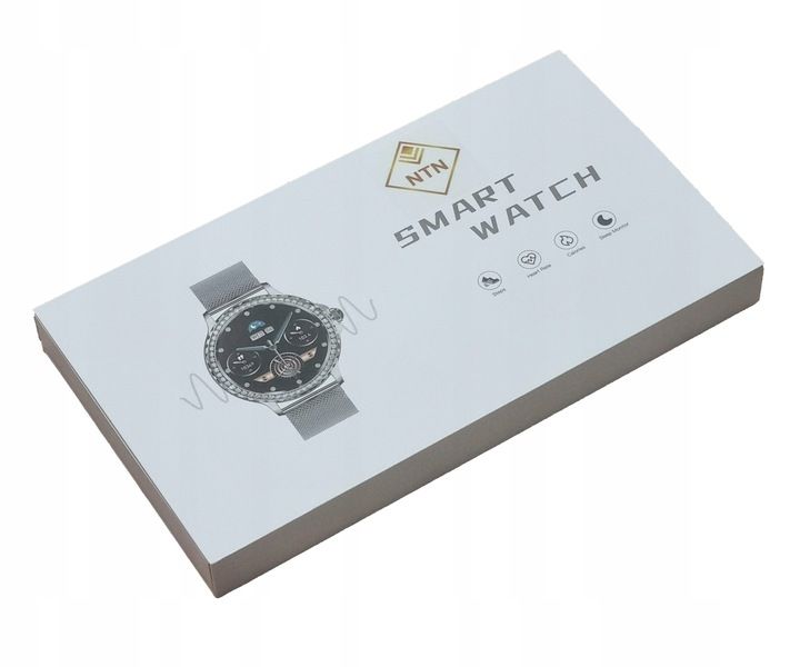 SMARTWATCH DAMSKI ZEGAREK Z FUNKCJĄ ROZMOWY NX1 SILVER MENU PL zdjęcie 4