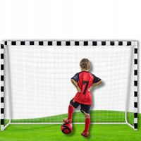 Bramka piłkarska dla dzieci 300x200 przenośna duża metalowa mocna 3x2m