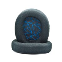 Nauszniki MKF kQamil MKF-N-020 full black-blue 100x80mm