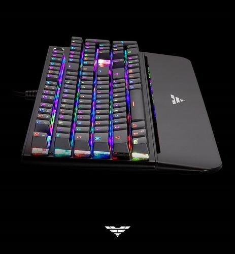 Klawiatura gamingowa mechaniczna RGB USB PREYON na Arena.pl