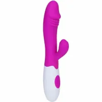 pretty love flirtowy wibrator liliowy 20 cm 30 trybow silikonowy