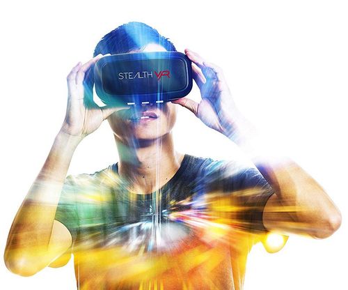Stealth VR Okulary Gogle 3D + Pilot + słuchawki na Arena.pl