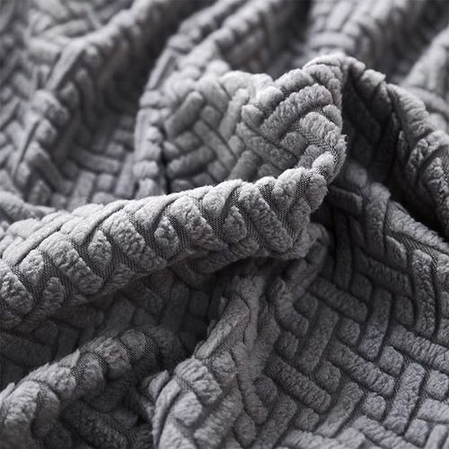 4X POKROWIEC NA KRZESŁO ŻAKARD JODEŁKA SZARY na Arena.pl