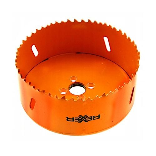 OTWORNICA DO DREWNA 100 MM + UCHWYT DO OTWORNIC BI-METALOWYCH 32-200 na Arena.pl