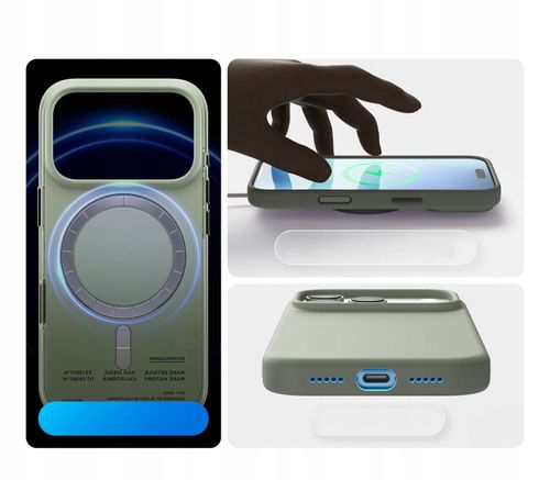 Etui Elago Magsafe Silicon Case do iPhone 17 PRO Khaki Green na Arena.pl