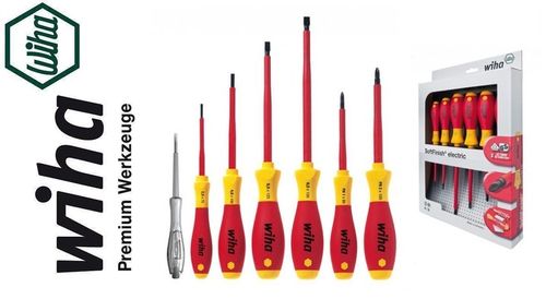 Zestaw wkrętaków izolowanych Wiha / wkrętaki dla elektryka 7 szt. / na Arena.pl