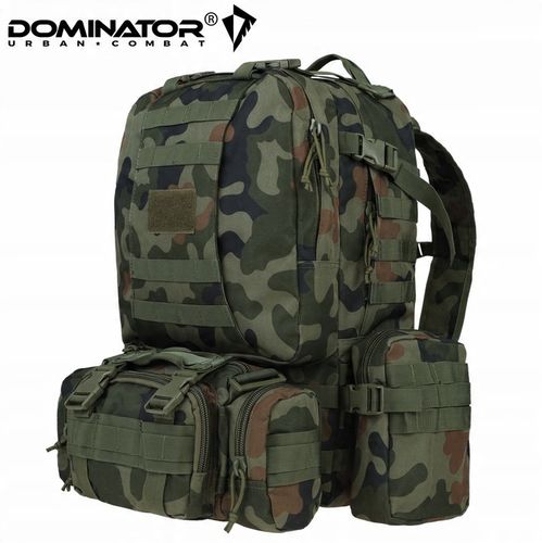 PLECAK WOJSKOWY TAKTYCZNY DOMINATOR SUPERPACK 50L MILITARNY MORO PL wz.93 na Arena.pl