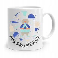 Kubek Prezent Dla Mamy Matki Mama Super Kucharka Z Nadrukiem Ze Zdjęciem
