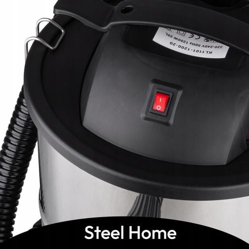 ODKURZACZ PRZEMYSŁOWY DO POPIOŁU PIECA KOMINKA 20L HEPA 2200W + na Arena.pl